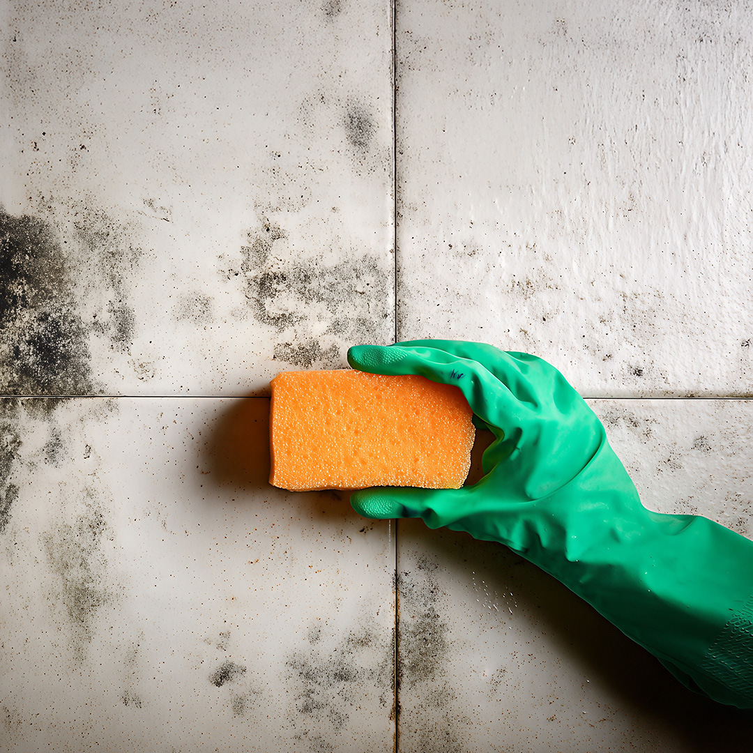 how to remove mould from walls
