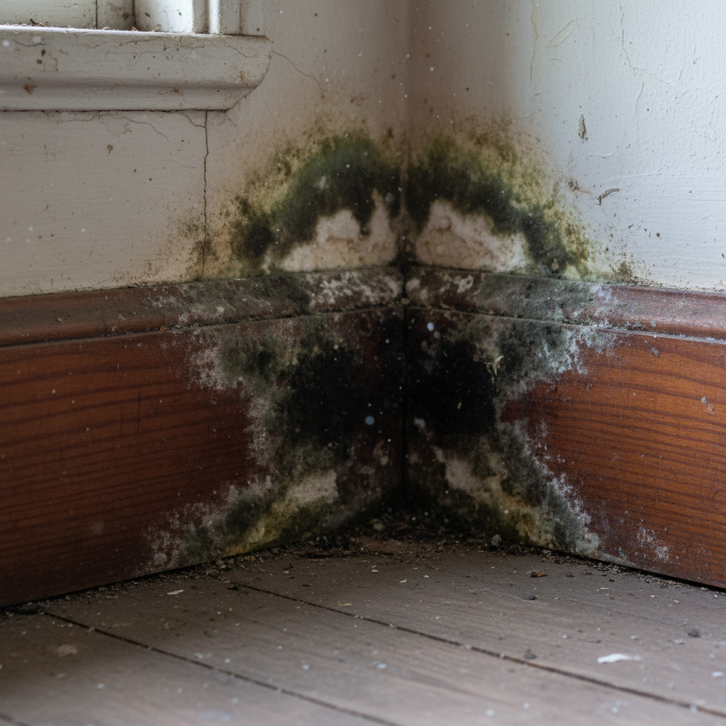 How do you remove mould from materials