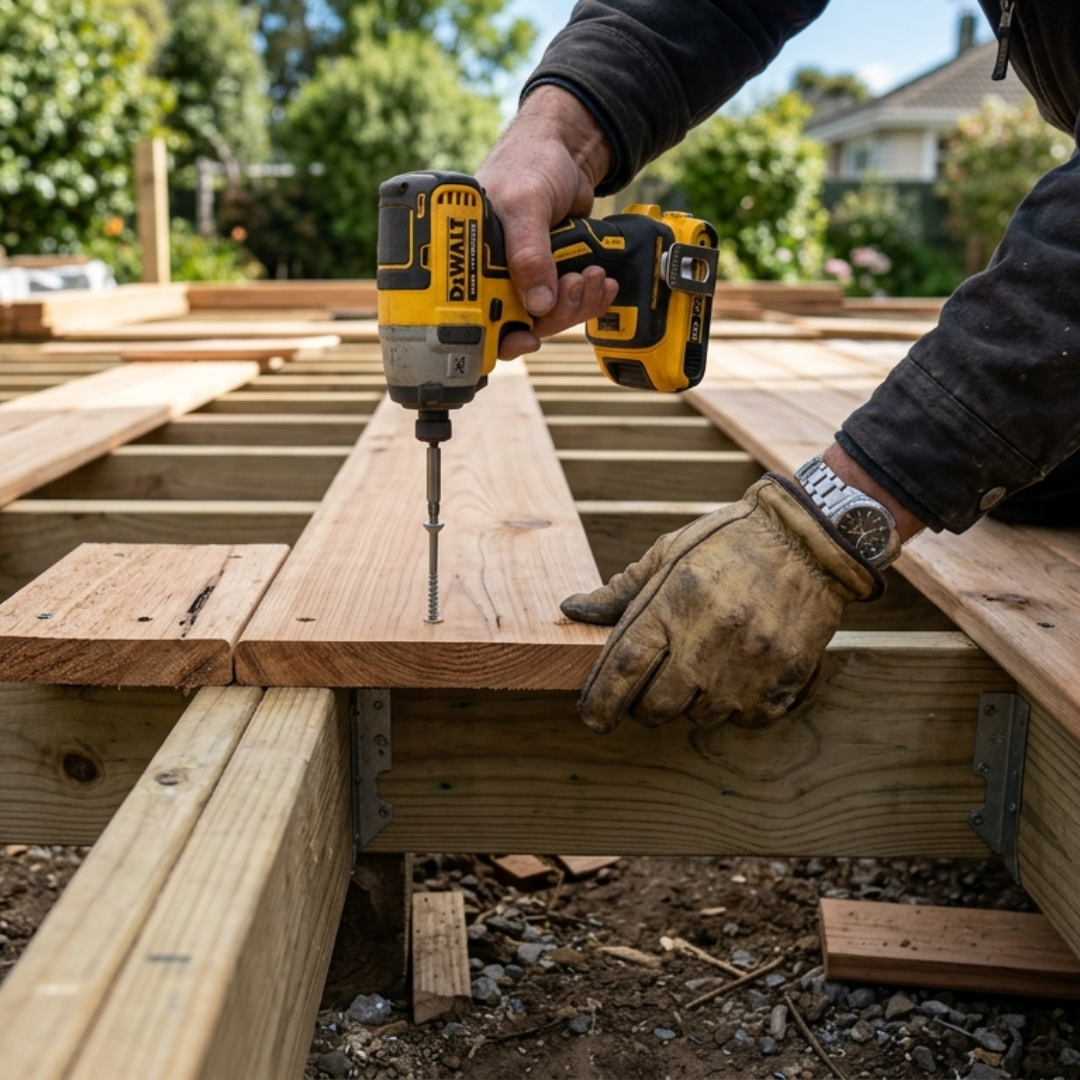 Decking Screws for building a decking