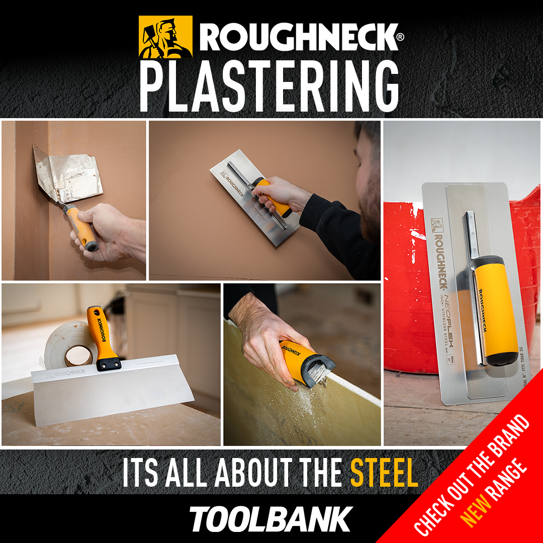 Roughneck plastering range