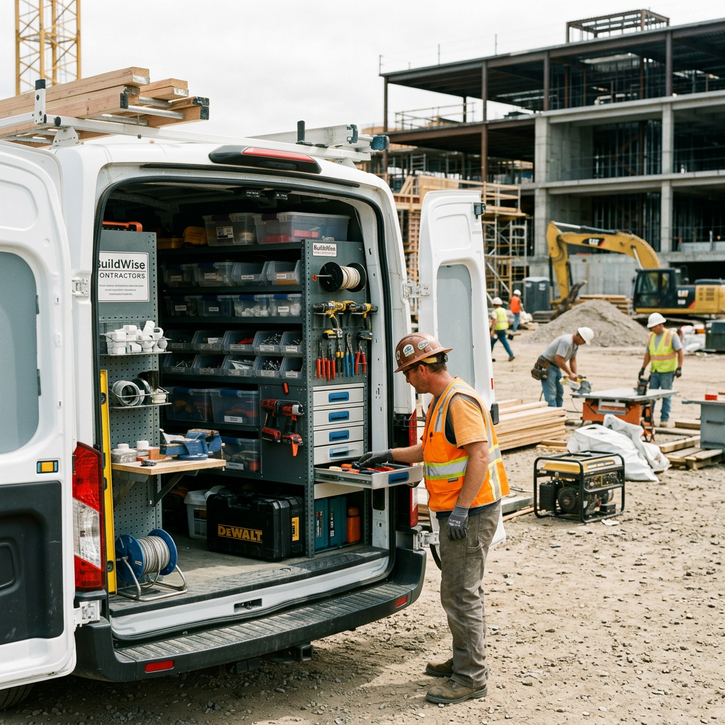 Van Storage Ideas That Save Time on Site